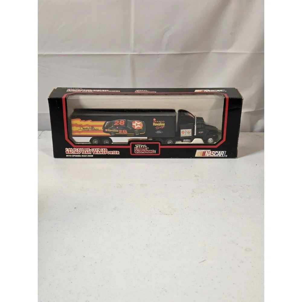 Davey Allison #28 Texaco‎ Havoline NASCAR Racing Champions Transporter 1:64...